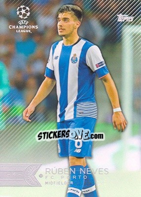 Sticker Rúben Neves - UEFA Champions League Showcase 2015-2016 n. 166 - Topps