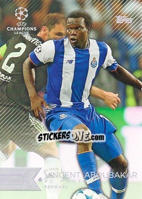 Sticker Vincent Aboubakar - UEFA Champions League Showcase 2015-2016 n. 167 - Topps