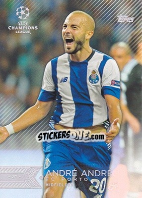 Figurina André André - UEFA Champions League Showcase 2015-2016 n. 168 - Topps