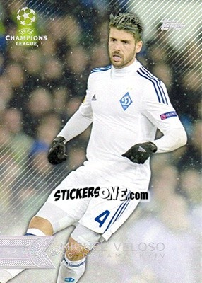 Sticker Miguel Veloso - UEFA Champions League Showcase 2015-2016 n. 173 - Topps