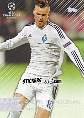 Sticker Andriy Yarmolenko - UEFA Champions League Showcase 2015-2016 n. 175 - Topps