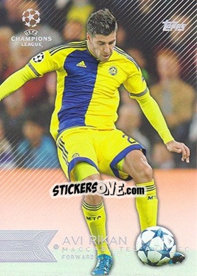 Figurina Avi Rikan - UEFA Champions League Showcase 2015-2016 n. 179 - Topps