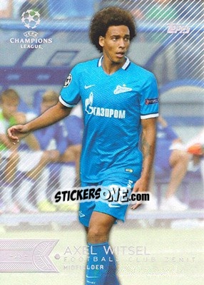 Sticker Axel Witsel - UEFA Champions League Showcase 2015-2016 n. 184 - Topps