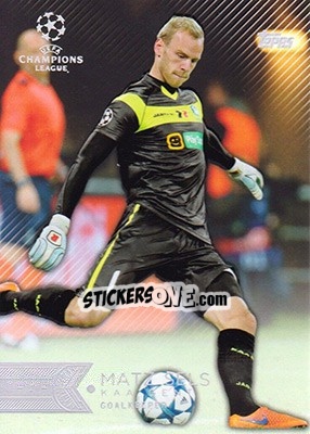 Sticker Matz Sels - UEFA Champions League Showcase 2015-2016 n. 188 - Topps