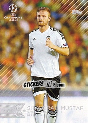 Sticker Shkodran Mustafi - UEFA Champions League Showcase 2015-2016 n. 195 - Topps