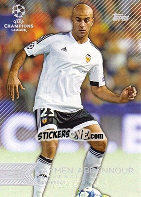 Sticker Aymen Abdennour - UEFA Champions League Showcase 2015-2016 n. 196 - Topps