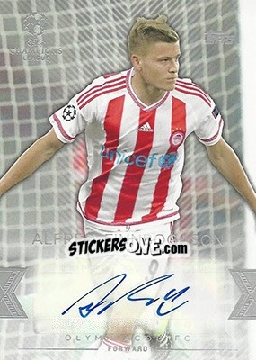 Sticker Alfred Finnbogason - UEFA Champions League Showcase 2015-2016 n. CLA-AF - Topps