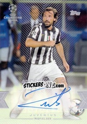 Figurina Andrea Pirlo - UEFA Champions League Showcase 2015-2016 - Topps