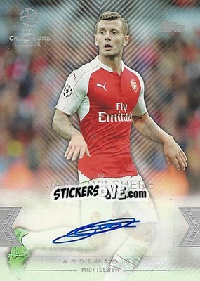 Sticker Jack Wilshere - UEFA Champions League Showcase 2015-2016 n. CLA-JW - Topps