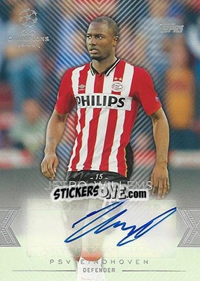 Sticker Jetro Willems - UEFA Champions League Showcase 2015-2016 - Topps