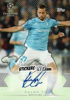 Sticker Kari Arnason - UEFA Champions League Showcase 2015-2016 n. CLA-KA - Topps