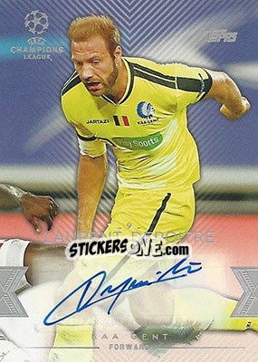 Sticker Laurent Depoitre - UEFA Champions League Showcase 2015-2016 n. CLA-LD - Topps