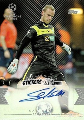 Figurina Matz Sels - UEFA Champions League Showcase 2015-2016 - Topps