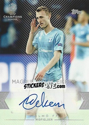 Sticker Magnus Wolff Eikrem - UEFA Champions League Showcase 2015-2016 n. CLA-MWE - Topps