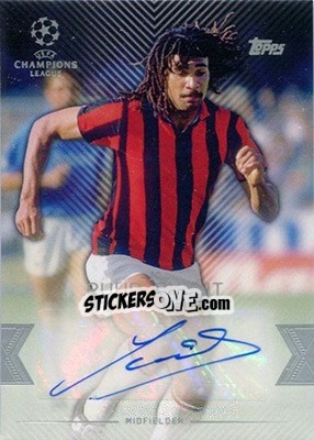 Sticker Ruud Gullit - UEFA Champions League Showcase 2015-2016 n. CLA-RG - Topps