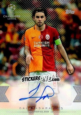 Sticker Selçuk Ínan - UEFA Champions League Showcase 2015-2016 n. CLA-SI - Topps