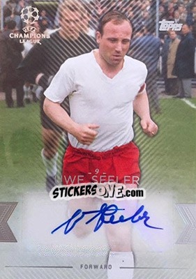 Sticker Uwe Seeler - UEFA Champions League Showcase 2015-2016 n. CLA-US - Topps
