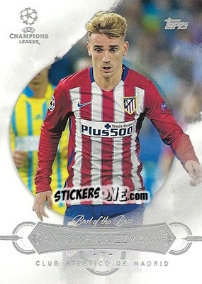 Figurina Antoine Griezmann - UEFA Champions League Showcase 2015-2016 - Topps