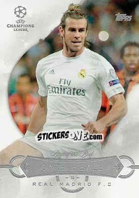 Cromo Gareth Bale - UEFA Champions League Showcase 2015-2016 - Topps