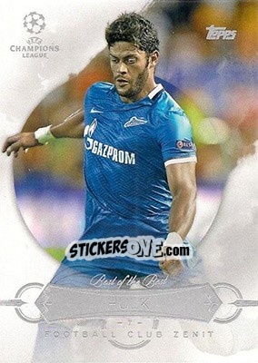 Sticker Hulk - UEFA Champions League Showcase 2015-2016 n. BB-H - Topps
