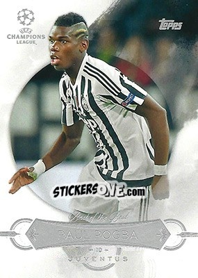Sticker Paul Pogba - UEFA Champions League Showcase 2015-2016 n. BB-PP - Topps