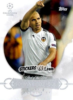 Sticker Sofiane Feghouli - UEFA Champions League Showcase 2015-2016 n. BB-SF - Topps