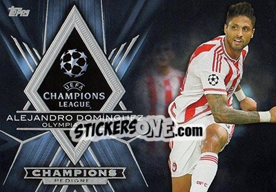 Sticker Alejandro Domínguez - UEFA Champions League Showcase 2015-2016 - Topps