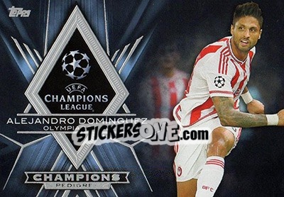 Sticker Alejandro Domínguez - UEFA Champions League Showcase 2015-2016 n. CP-AD - Topps