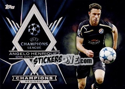 Cromo Ángelo Henríquez - UEFA Champions League Showcase 2015-2016 - Topps