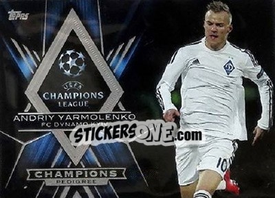 Sticker Andriy Yarmolenko - UEFA Champions League Showcase 2015-2016 - Topps