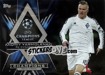 Sticker Andriy Yarmolenko - UEFA Champions League Showcase 2015-2016 n. CP-AY - Topps