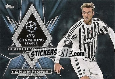 Figurina Claudio Marchisio - UEFA Champions League Showcase 2015-2016 - Topps