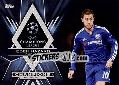 Sticker Eden Hazard - UEFA Champions League Showcase 2015-2016 n. CP-EH - Topps