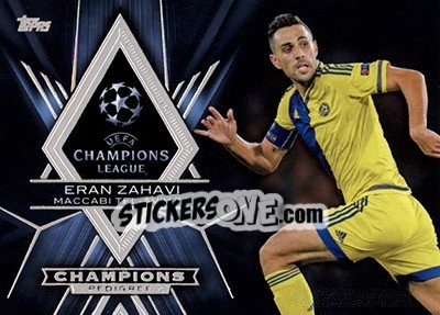 Sticker Eran Zahavi - UEFA Champions League Showcase 2015-2016 n. CP-EZ - Topps