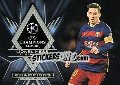 Sticker Lionel Messi - UEFA Champions League Showcase 2015-2016 n. CP-LM - Topps