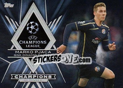 Sticker Marko Pjaca - UEFA Champions League Showcase 2015-2016 - Topps