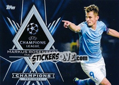 Sticker Markus Rosenberg - UEFA Champions League Showcase 2015-2016 - Topps