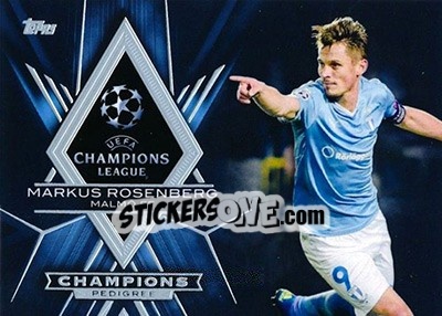 Sticker Markus Rosenberg - UEFA Champions League Showcase 2015-2016 n. CP-MR - Topps