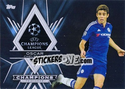 Sticker Oscar - UEFA Champions League Showcase 2015-2016 n. CP-O - Topps