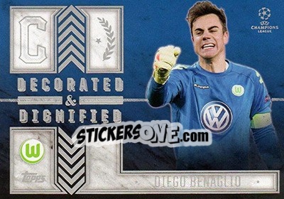 Sticker Diego Benaglio - UEFA Champions League Showcase 2015-2016 n. DD-DB - Topps