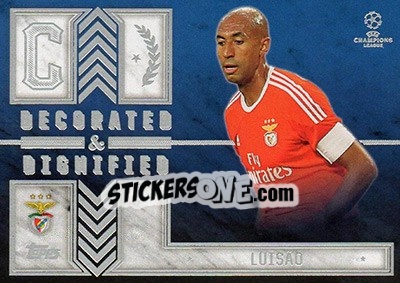 Sticker Luisão - UEFA Champions League Showcase 2015-2016 - Topps