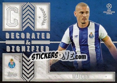 Sticker Maicon - UEFA Champions League Showcase 2015-2016 n. DD-M - Topps
