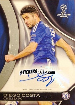 Sticker Diego Costa - UEFA Champions League Showcase 2015-2016 - Topps