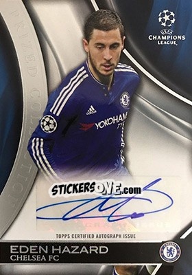 Sticker Eden Hazard - UEFA Champions League Showcase 2015-2016 n. PCA-EH - Topps