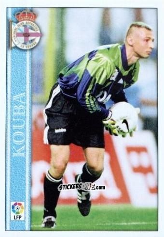 Figurina Kouba - Las Fichas De La Liga 2000-2001 n. 5A - Mundicromo
