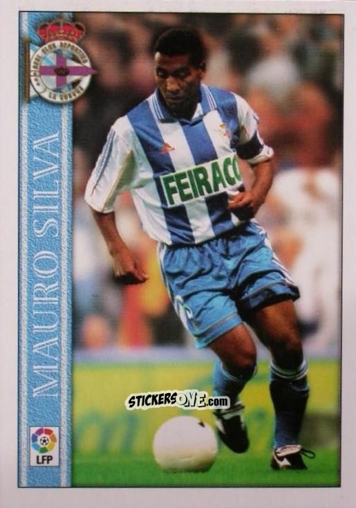 Cromo M. Silva - Las Fichas De La Liga 2000-2001 n. 11 - Mundicromo