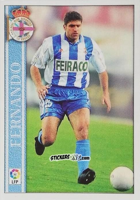 Sticker Fernando - Las Fichas De La Liga 2000-2001 n. 12 - Mundicromo