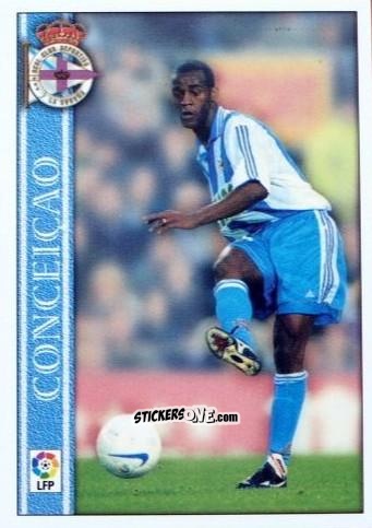 Cromo Flavio C. - Las Fichas De La Liga 2000-2001 n. 15a - Mundicromo