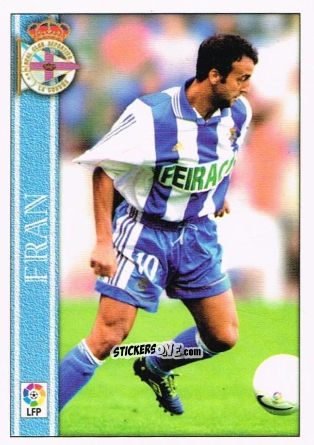 Figurina Fran - Las Fichas De La Liga 2000-2001 n. 16 - Mundicromo