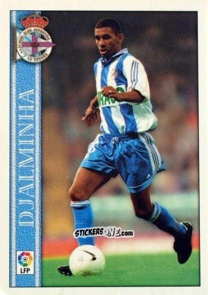 Figurina Djalminha - Las Fichas De La Liga 2000-2001 n. 18 - Mundicromo
